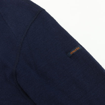 [Used] ARMOR LUX BEAMS special order cotton knit cardigan navy [Size 2] [NVY] [S/S] [Condition Rank C] [Men&