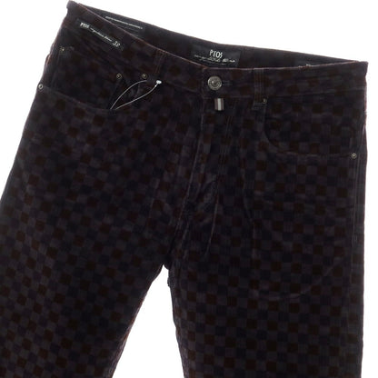 [Used] PT05 Cotton Check Corduroy Pants, Gray x Navy [Size 32] [GRY] [A/W] [Condition Rank B] ​​[Men&