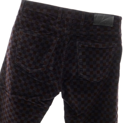 [Used] PT05 Cotton Check Corduroy Pants, Gray x Navy [Size 32] [GRY] [A/W] [Condition Rank B] ​​[Men&