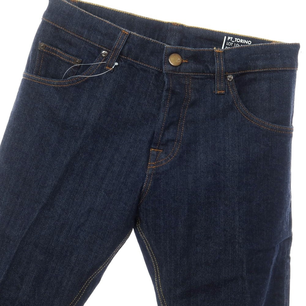 【中古】ピーティートリノ デニム PT TORINO DENIM DUB ジーンズ デニムパンツ ネイビー【サイズ31】【NVY】【S/S/A/W】【状態ランクB】【メンズ】【768789】