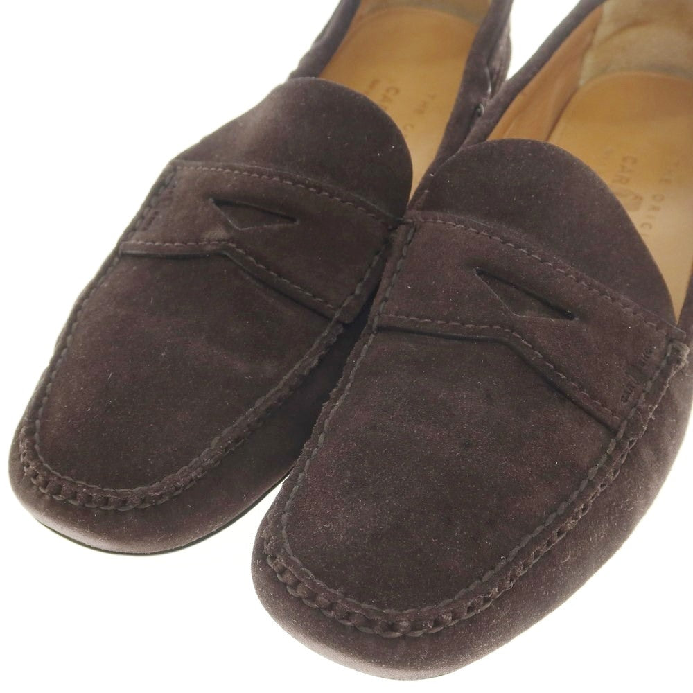 [Used] CAR SHOE Suede Driving Shoes Dark Brown [7] [Condition Rank C] [Men&