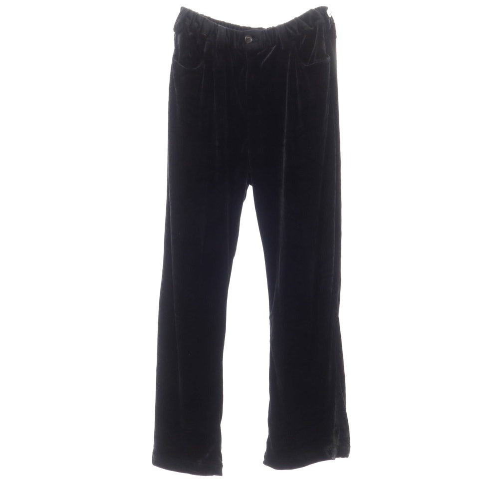 [Used] LAMROF 2022 Autumn/Winter Velour Easy Pants Black [Size F] [BLK] [A/W] [Condition Rank B] ​​[Men&