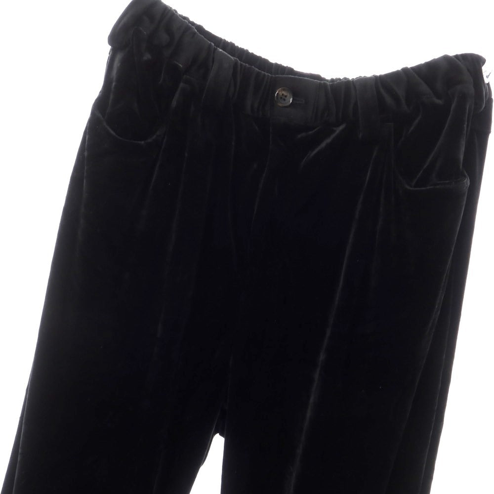 [Used] LAMROF 2022 Autumn/Winter Velour Easy Pants Black [Size F] [BLK] [A/W] [Condition Rank B] ​​[Men&