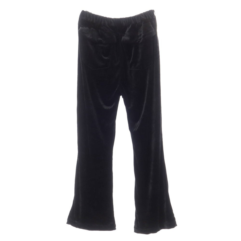 [Used] LAMROF 2022 Autumn/Winter Velour Easy Pants Black [Size F] [BLK] [A/W] [Condition Rank B] ​​[Men&