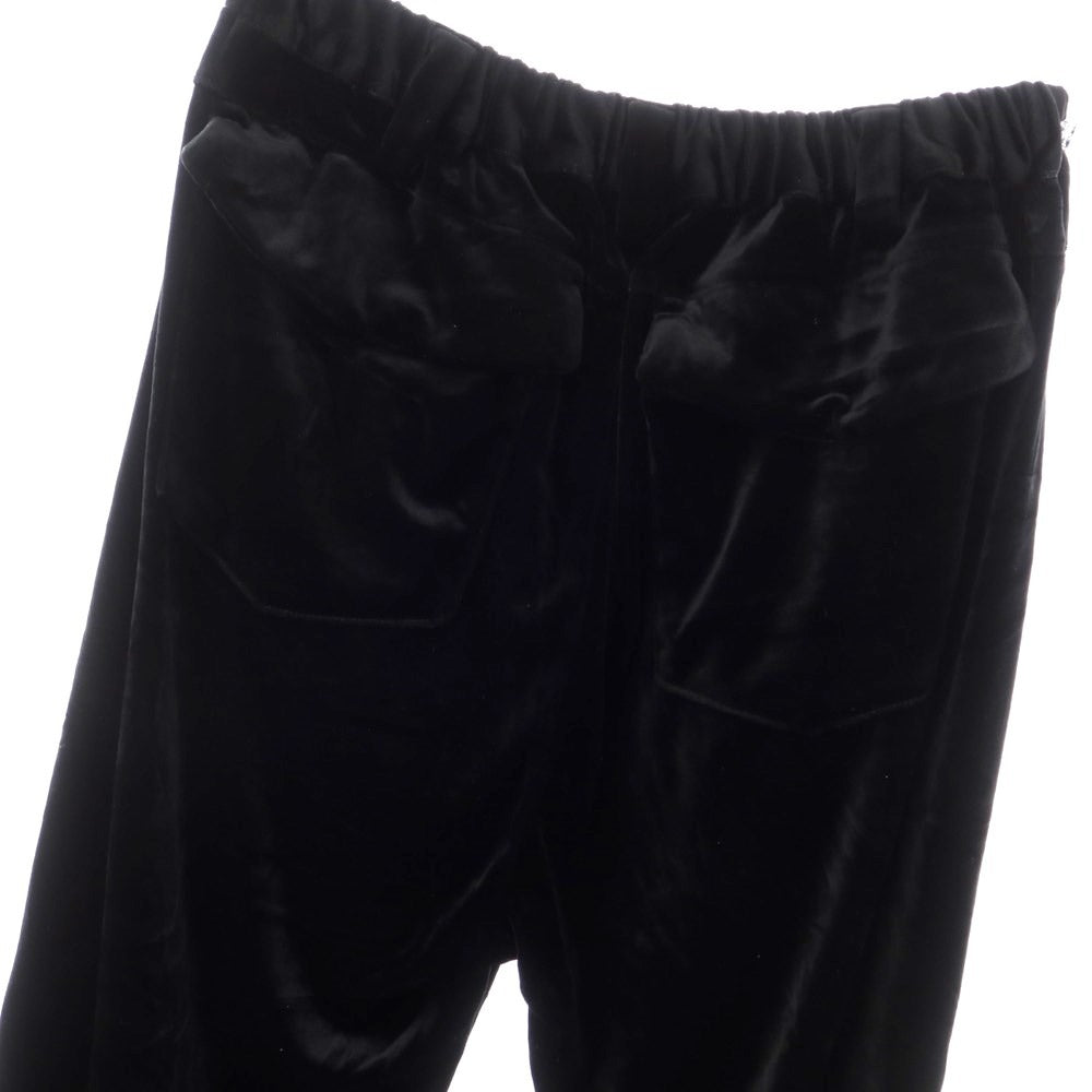 [Used] LAMROF 2022 Autumn/Winter Velour Easy Pants Black [Size F] [BLK] [A/W] [Condition Rank B] ​​[Men&