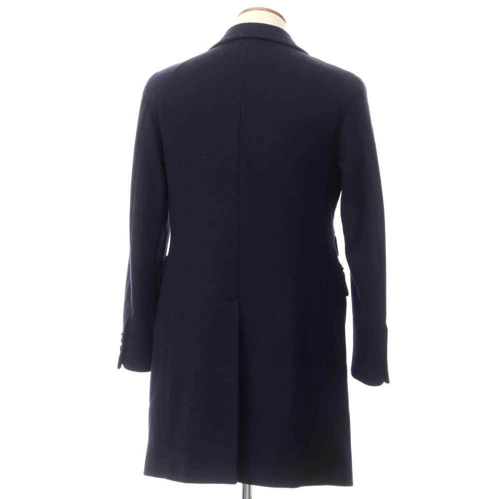 [Used] TAGLIATORE wool nylon Chesterfield coat
 Navy [Size 46] [NVY] [A/W] [Condition Rank C] [Men&