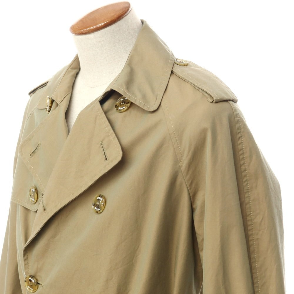 [Used] PALTO Cotton Trench Coat Khaki Beige [46] [Condition Rank B] [Men&