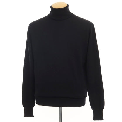 [Used] John Smedley Wool Turtleneck Pullover Knit Black [Size M] [BLK] [A/W] [Condition Rank B] ​​[Men&