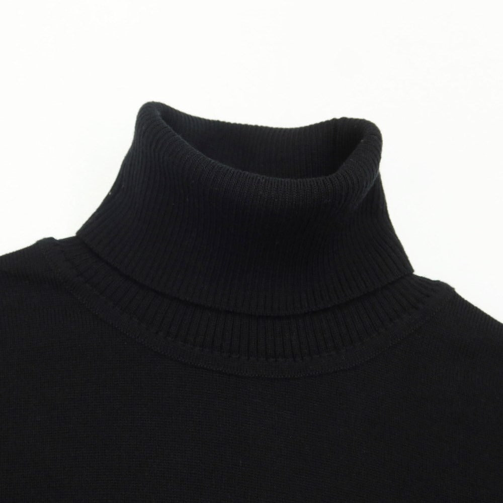 [Used] John Smedley Wool Turtleneck Pullover Knit Black [Size M] [BLK] [A/W] [Condition Rank B] ​​[Men&