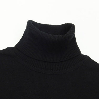 [Used] John Smedley Wool Turtleneck Pullover Knit Black [Size M] [BLK] [A/W] [Condition Rank B] ​​[Men&