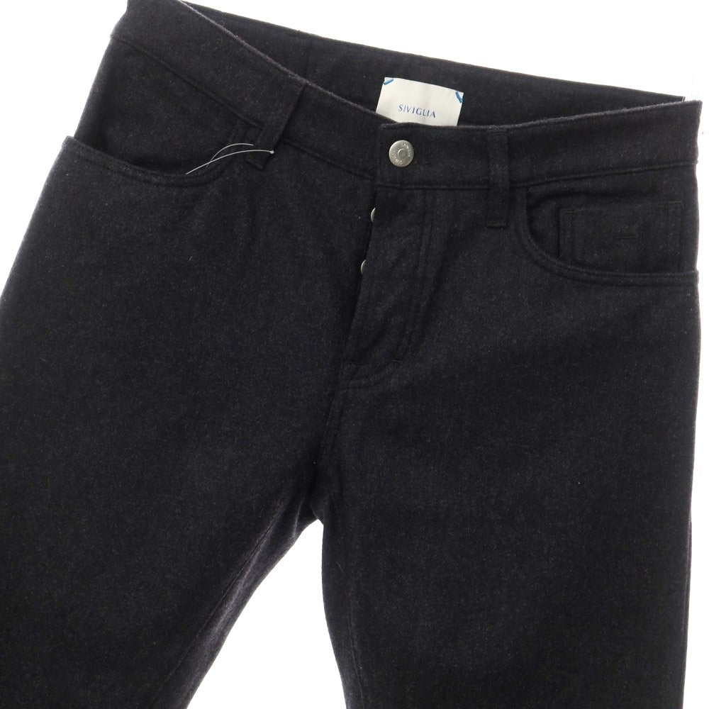 [Used] SIVIGLIA HERO wool nylon 5 pocket pants, charcoal gray [size 31] [GRY] [A/W] [Condition rank A] [Men&