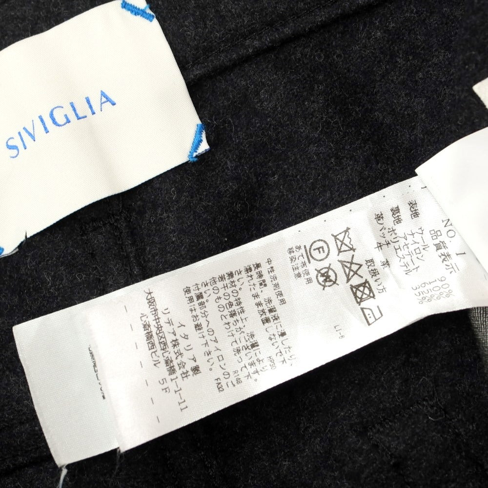 [Used] SIVIGLIA HERO wool nylon 5 pocket pants, charcoal gray [size 31] [GRY] [A/W] [Condition rank A] [Men&
