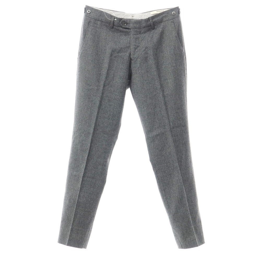 [Used] BERWICH Wool Dress Slacks Pants Gray [Size 46] [GRY] [A/W] [Condition Rank B] ​​[Men&