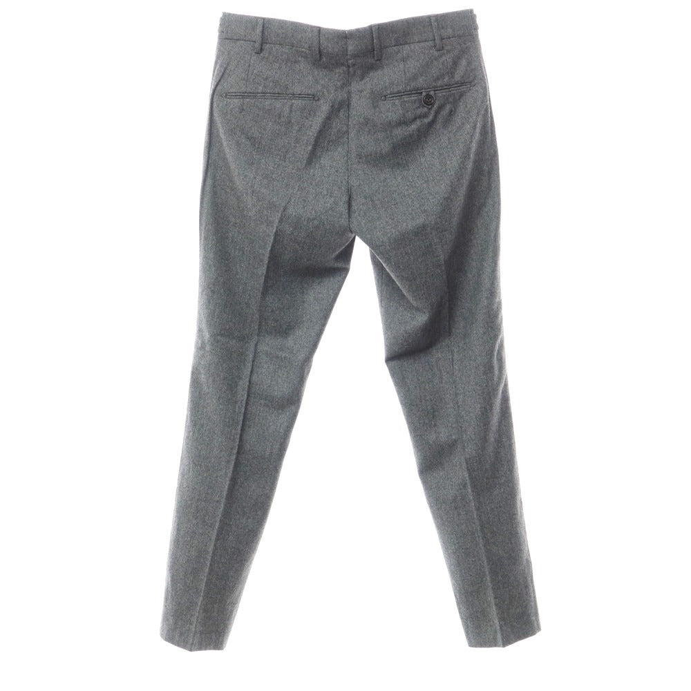 [Used] BERWICH Wool Dress Slacks Pants Gray [Size 46] [GRY] [A/W] [Condition Rank B] ​​[Men&