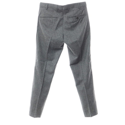 [Used] BERWICH Wool Dress Slacks Pants Gray [Size 46] [GRY] [A/W] [Condition Rank B] ​​[Men&