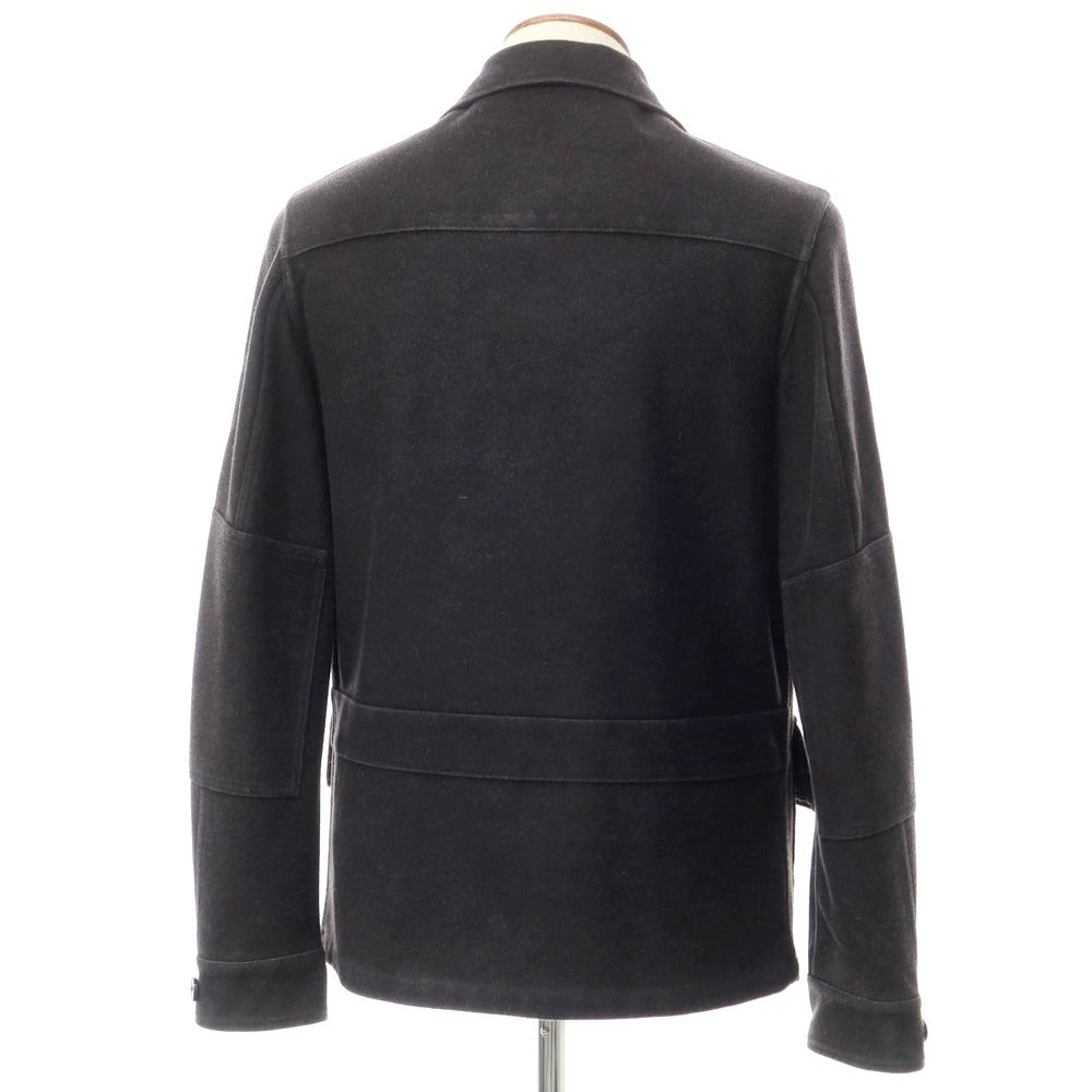 [Used] [Unused] Gabriele Pasini Flannel Wool Safari Jacket Dark Gray [46] [Condition Rank S] [Men&