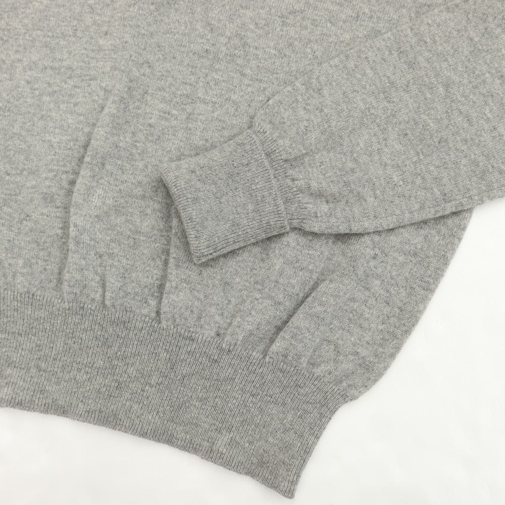 [Used] BALLANTYNE Cashmere V-neck pullover knit, light grey [Size 46] [GRY] [A/W] [Condition Rank C] [Men&