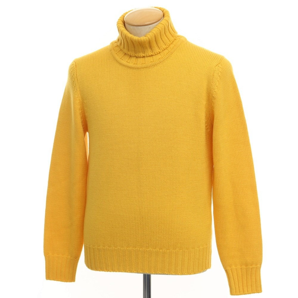 【中古】バフィー BAFY ウール タートルネック プルオーバーニット イエロー【サイズ46】【YEL】【A/W】【状態ランクB】【メンズ】【768787】