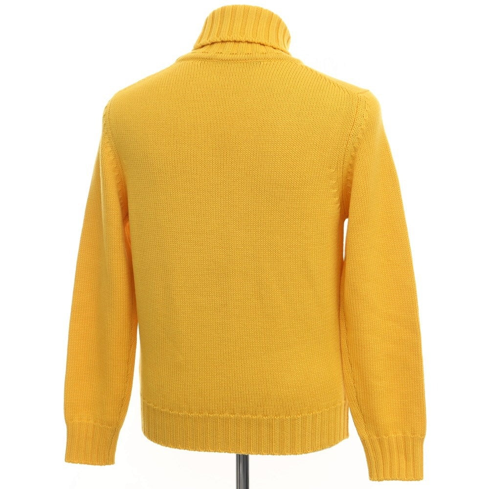 【中古】バフィー BAFY ウール タートルネック プルオーバーニット イエロー【サイズ46】【YEL】【A/W】【状態ランクB】【メンズ】【768787】
