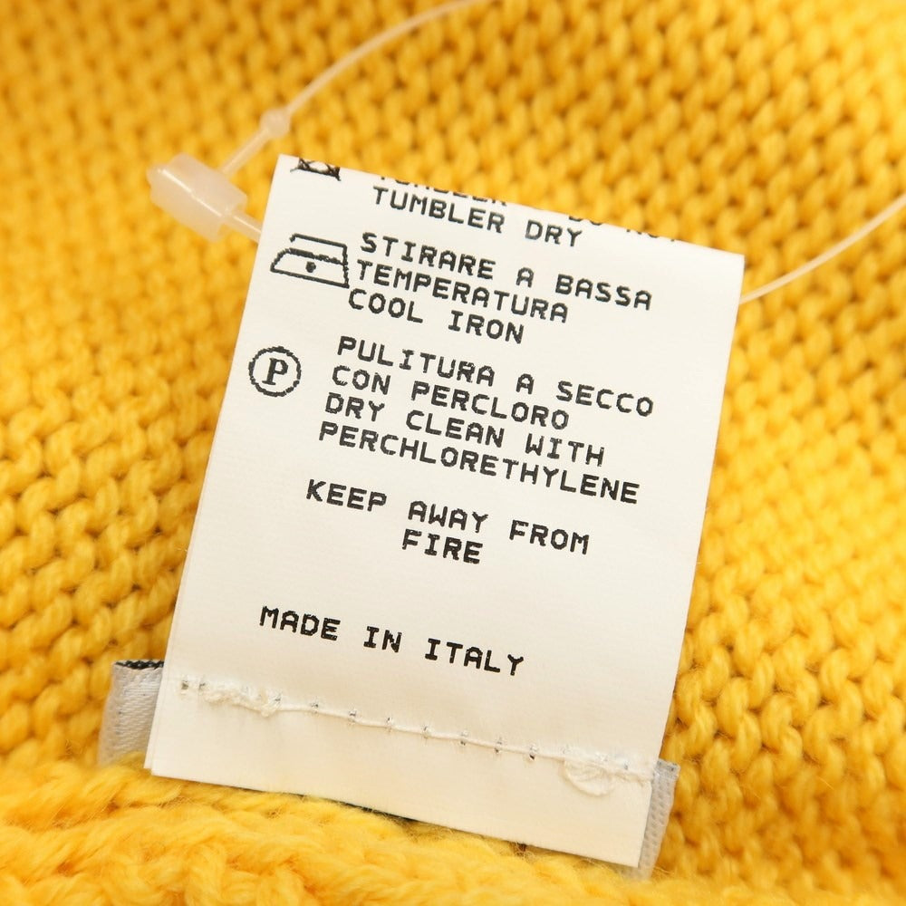 [Used] Buffy Wool Turtleneck Pullover Knit Yellow [Size 46] [YEL] [A/W] [Condition Rank B] ​​[Men&