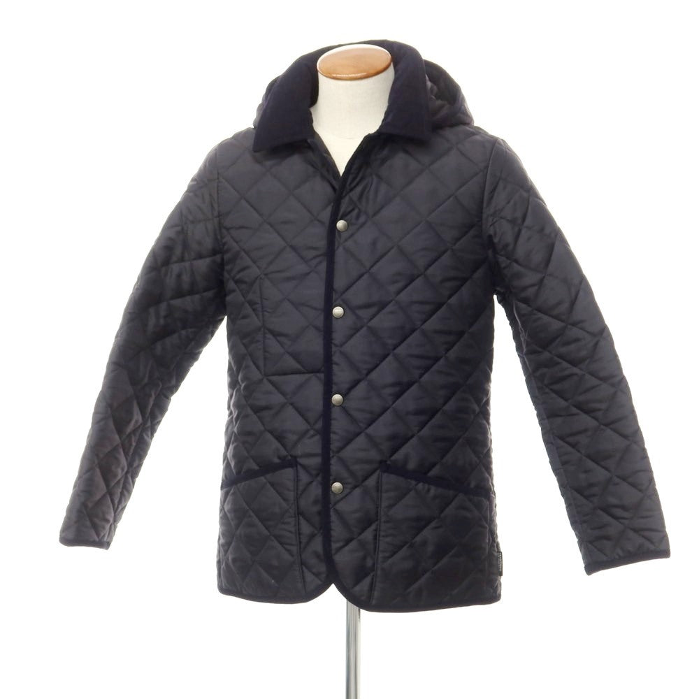 [Used] Traditional Weatherwear Hoodie Quilted Blouson Navy [38] [Condition Rank C] [Men&