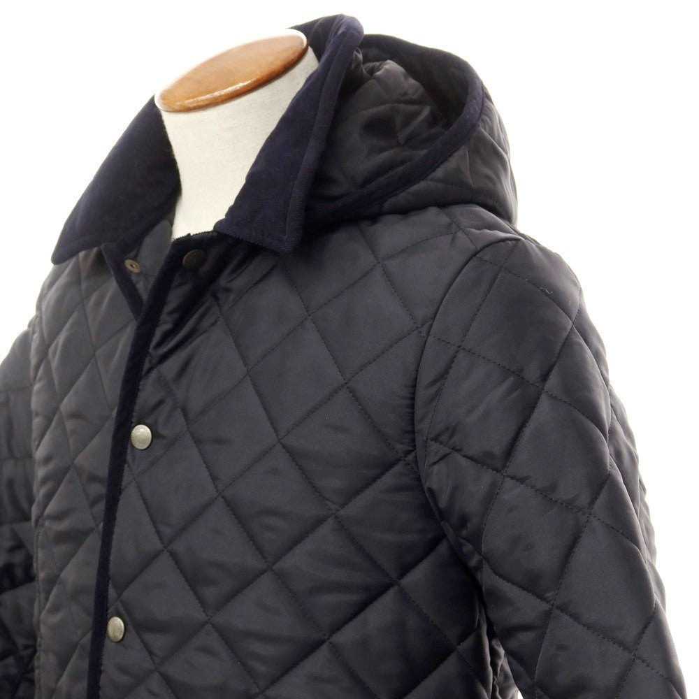 [Used] Traditional Weatherwear Hoodie Quilted Blouson Navy [38] [Condition Rank C] [Men&