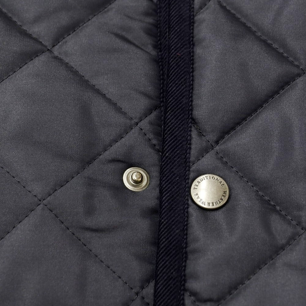 [Used] Traditional Weatherwear Hoodie Quilted Blouson Navy [38] [Condition Rank C] [Men&