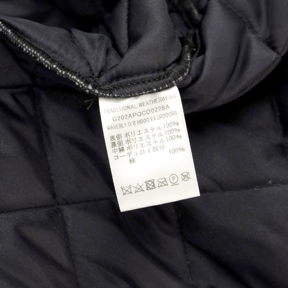 [Used] Traditional Weatherwear Hoodie Quilted Blouson Navy [38] [Condition Rank C] [Men&