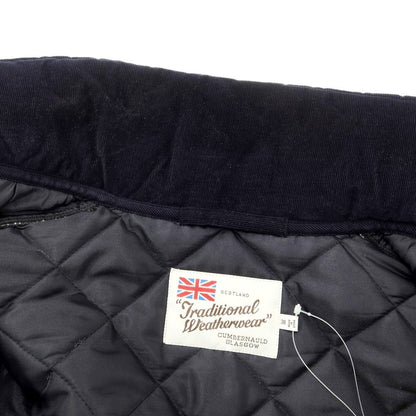 [Used] Traditional Weatherwear Hoodie Quilted Blouson Navy [38] [Condition Rank C] [Men&