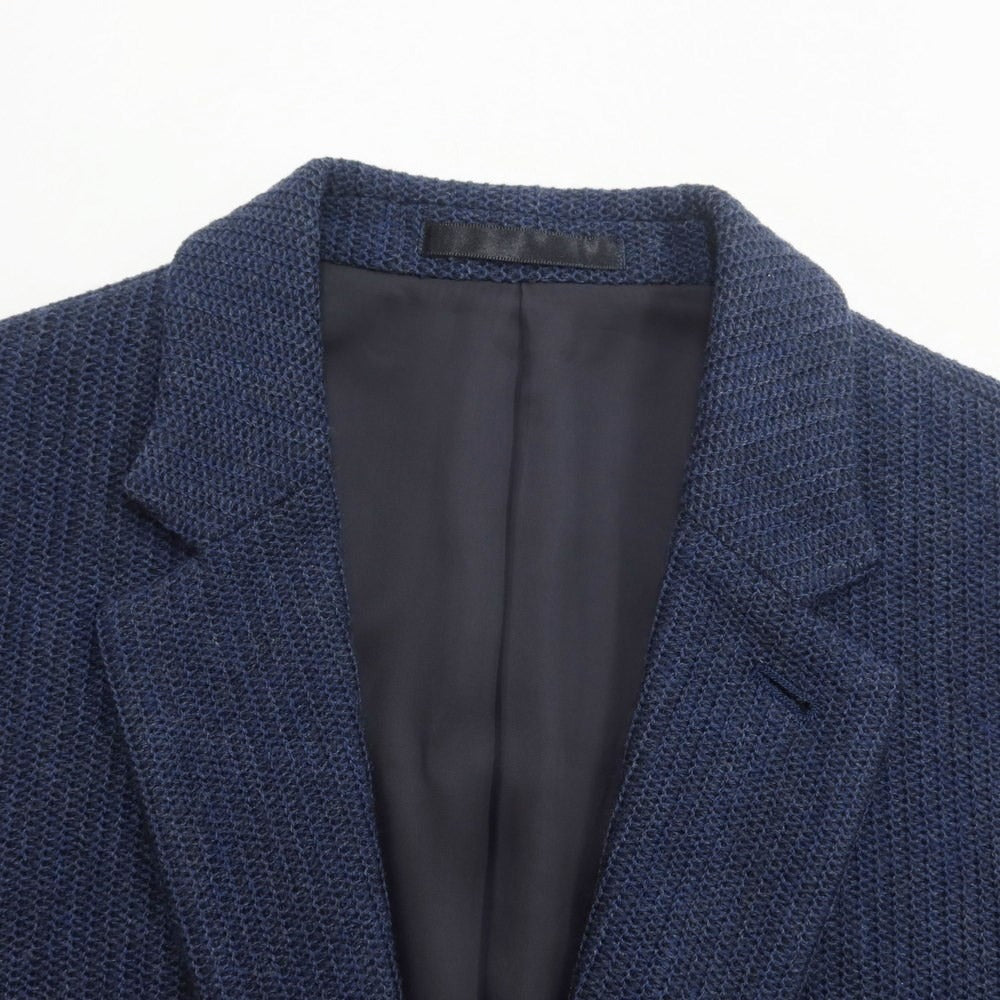 [Used] Paul Smith Wool Cotton Knit 2B Casual Jacket Navy [Size M] [NVY] [A/W] [Condition Rank B] ​​[Men&