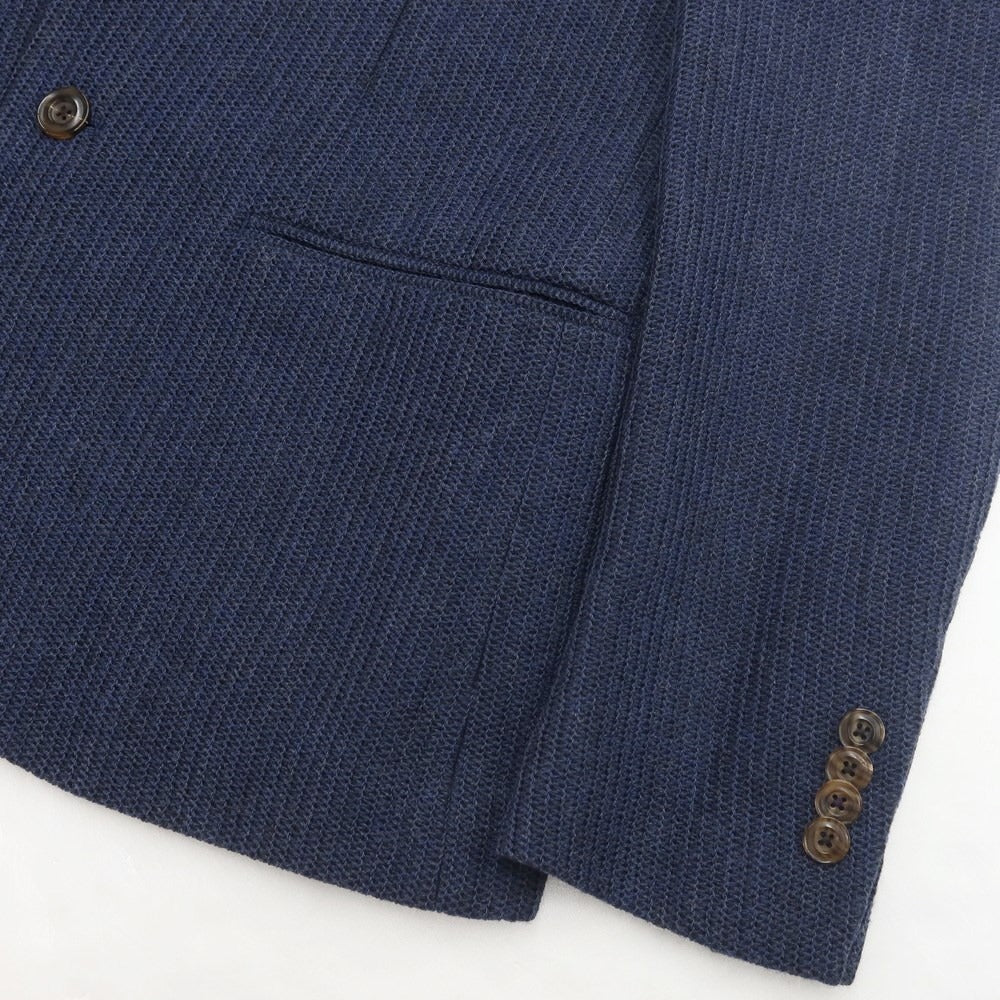 [Used] Paul Smith Wool Cotton Knit 2B Casual Jacket Navy [Size M] [NVY] [A/W] [Condition Rank B] ​​[Men&