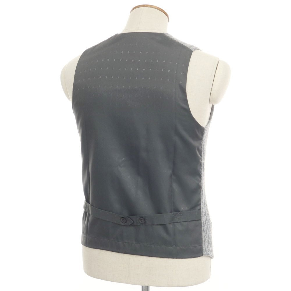 [Used] SUIT SELECT Wool Acrylic Knit Gilet Vest, Gray [M] [Condition Rank B] ​​[Men&