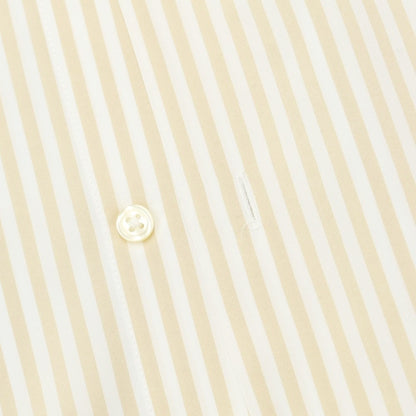 [Used] Green Label Relaxing Polyester Button-down Dress Shirt Beige x White [Size M] [BEI] [S/S/A/W] [Condition Rank B] ​​[Men&