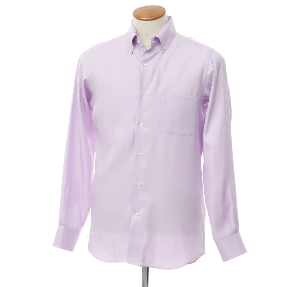 [Used] Green Label Relaxing Polyester Button-down Casual Shirt Purple [Size M] [PUP] [S/S/A/W] [Condition Rank B] ​​[Men&