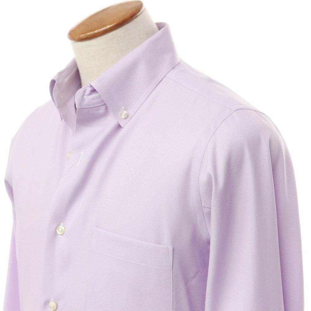 [Used] Green Label Relaxing Polyester Button-down Casual Shirt Purple [Size M] [PUP] [S/S/A/W] [Condition Rank B] ​​[Men&