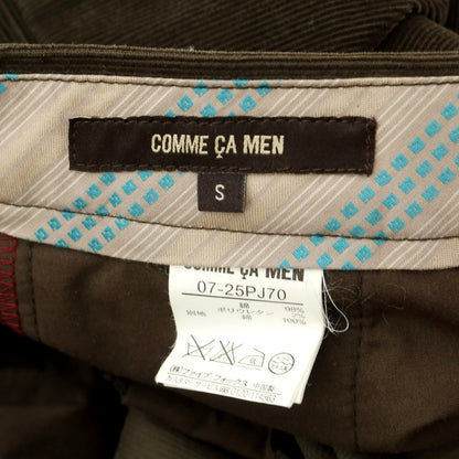 [Used] COMME CA MEN Cotton Corduroy Pants Olive [Size S] [GRN] [A/W] [Condition Rank C] [Men&