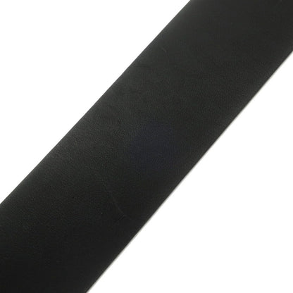 [Used] Salvatore Ferragamo Leather Gancini Belt Black [Size 95] [BLK] [S/S/A/W] [Condition Rank C] [Men&