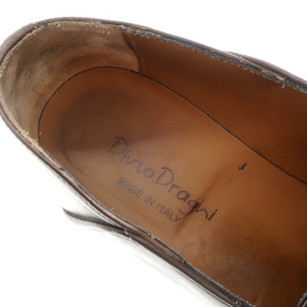 [Used] Dino Draghi Tassel Loafers Dark Brown [40] [Condition Rank C] [Men&