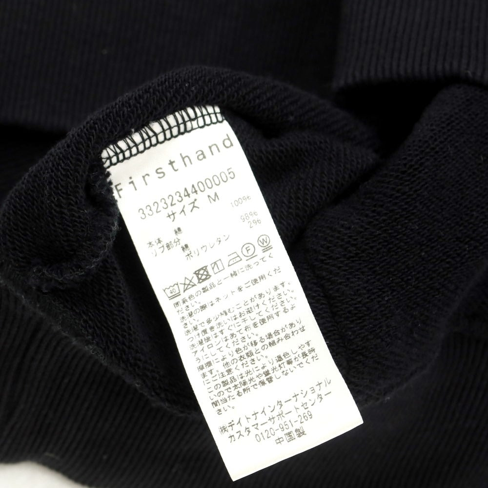 [Used] Firsthand Cotton Pullover Hoodie Black [Size M] [BLK] [S/S/A/W] [Condition Rank B] ​​[Unisex] [768781]
 [EPD]