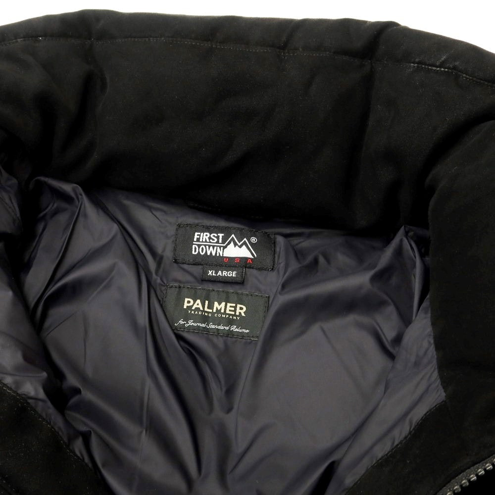 [Used] Palmer Trading Company PALMER TRADING COMPANY × FIRST DOWN Down Jacket Black [XL] [Condition Rank B] ​​[Men&