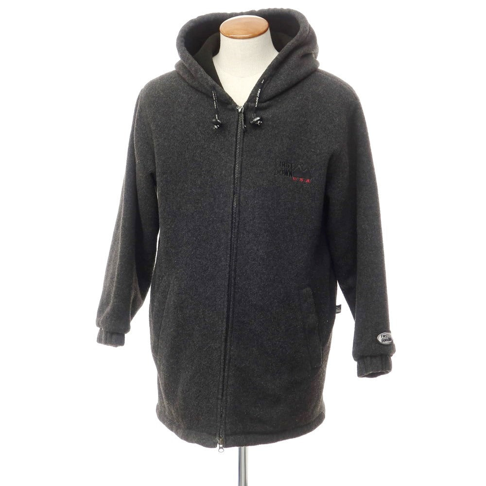 [Used] First Down FIRST DOWN Padded Fleece Jacket Dark Gray [M] [Condition Rank C] [Men&