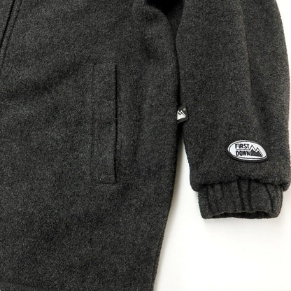 [Used] First Down FIRST DOWN Padded Fleece Jacket Dark Gray [M] [Condition Rank C] [Men&