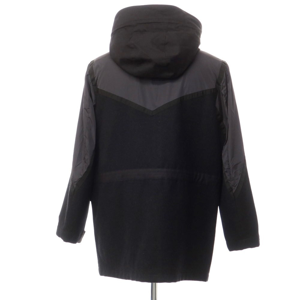 [Used] Paul Smith Wool Nylon Switching Mountain Parka Black [M] [Condition Rank C] [Men&