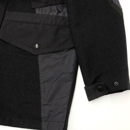 [Used] Paul Smith Wool Nylon Switching Mountain Parka Black [M] [Condition Rank C] [Men&