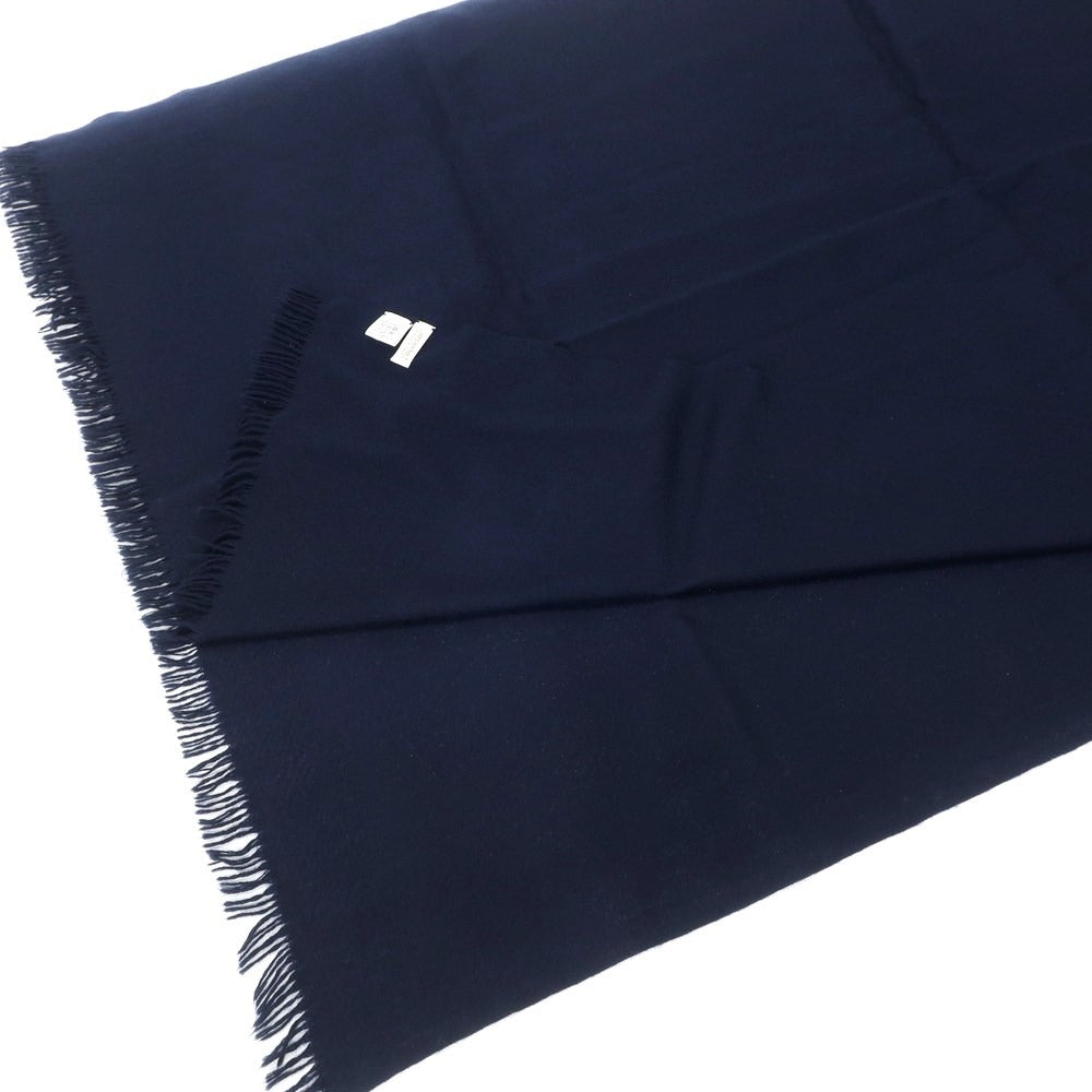 [Used] ARIANNA wool large scarf, navy [NVY] [A/W] [Condition rank B] ​​[Unisex] [768795]