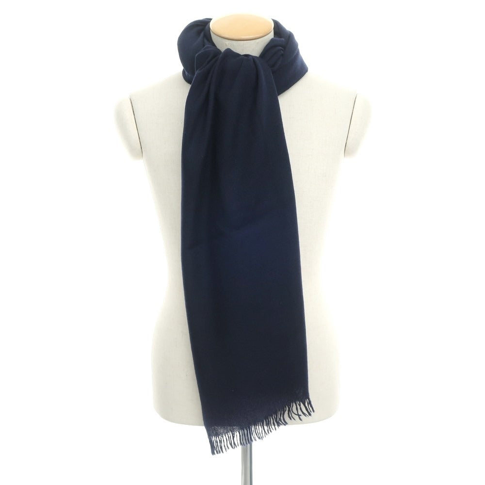 [Used] ARIANNA wool large scarf, navy [NVY] [A/W] [Condition rank B] ​​[Unisex] [768795]