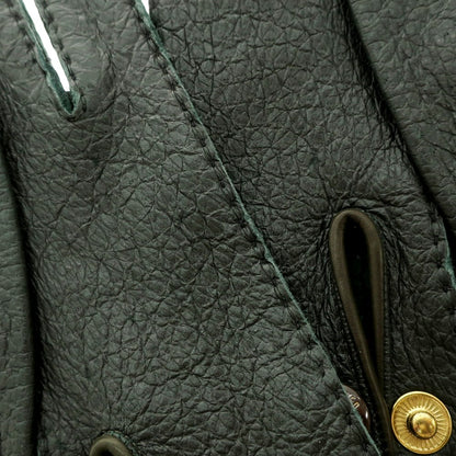 [Used] Dents Peccary Leather Unlined Gloves Dark Green [Size 8] [GRN] [A/W] [Condition Rank A] [Men&