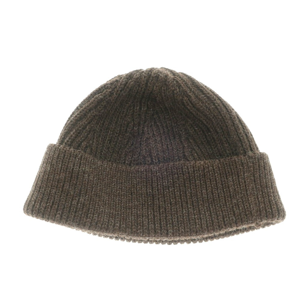 [Used] Andersen-Andersen Wool Knit Cap Hat Brown [BRW] [A/W] [Condition Rank A] [Men&