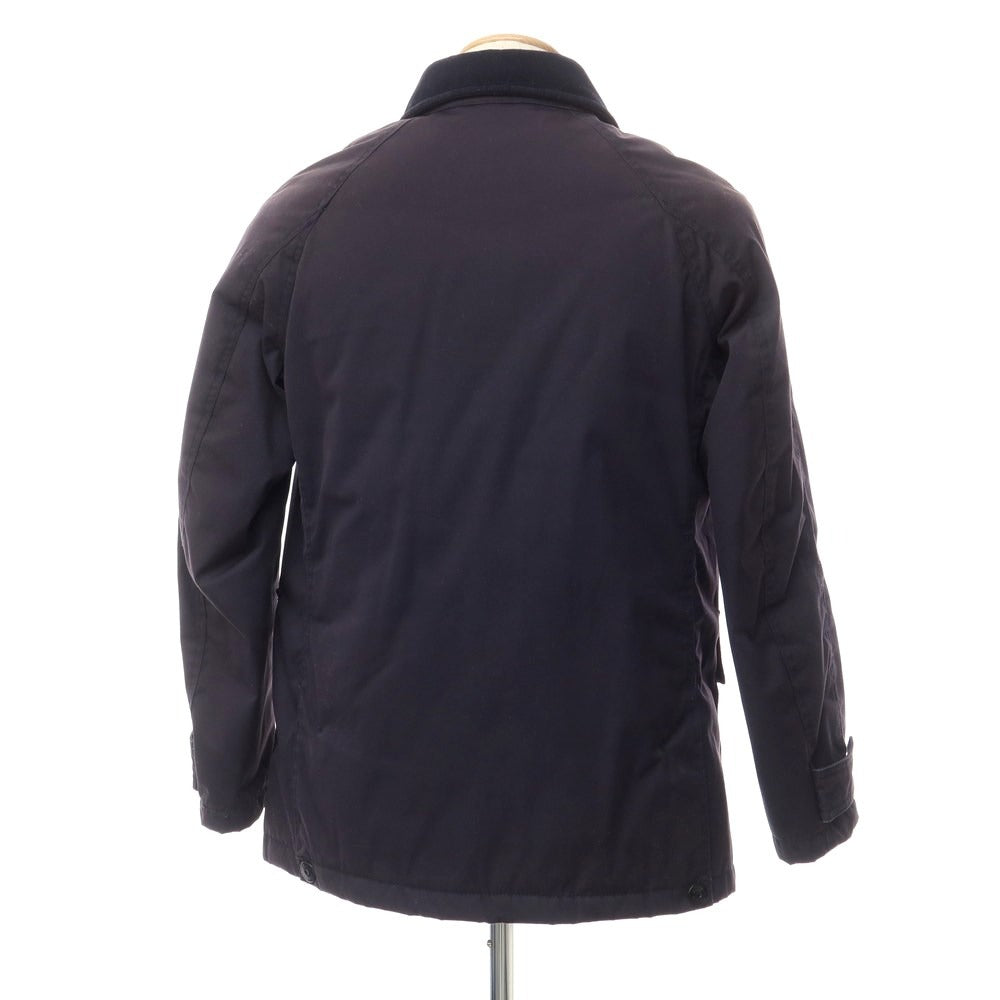 [Used] Nano Universe Polyester Cotton Down Jacket Navy [S] [Condition Rank C] [Men&