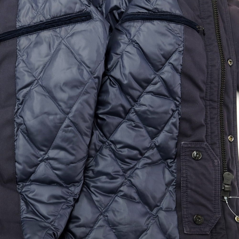 [Used] Nano Universe Polyester Cotton Down Jacket Navy [S] [Condition Rank C] [Men&